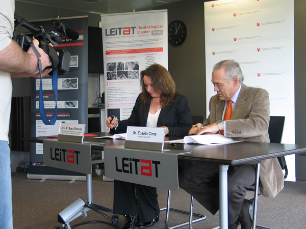 Conveni amb Leitat 